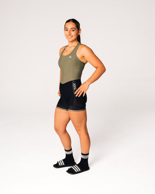 TUCK Women’s Signature Unisuit - Urban Green