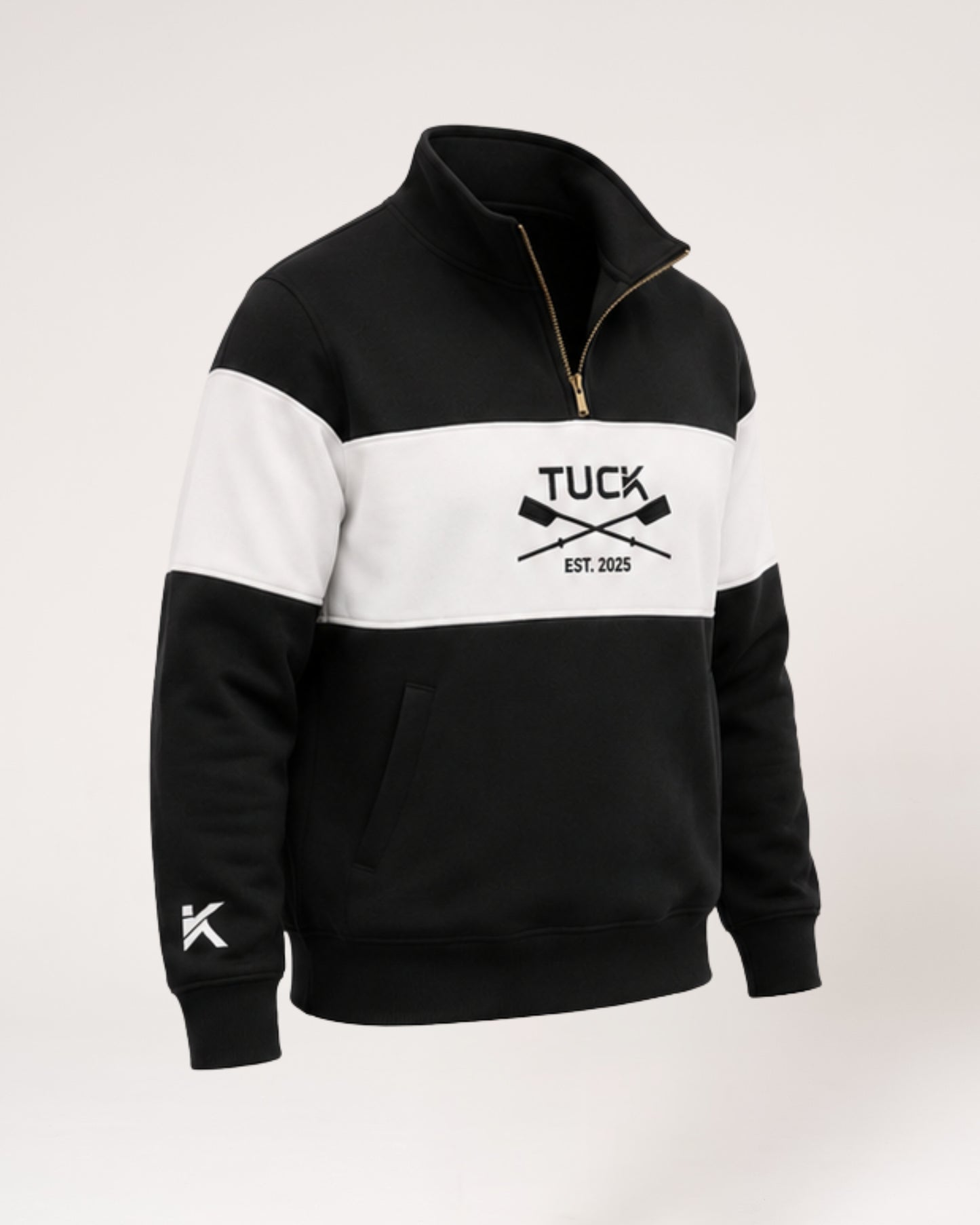 TUCK Session Quarter Zip - Unisex / Black
