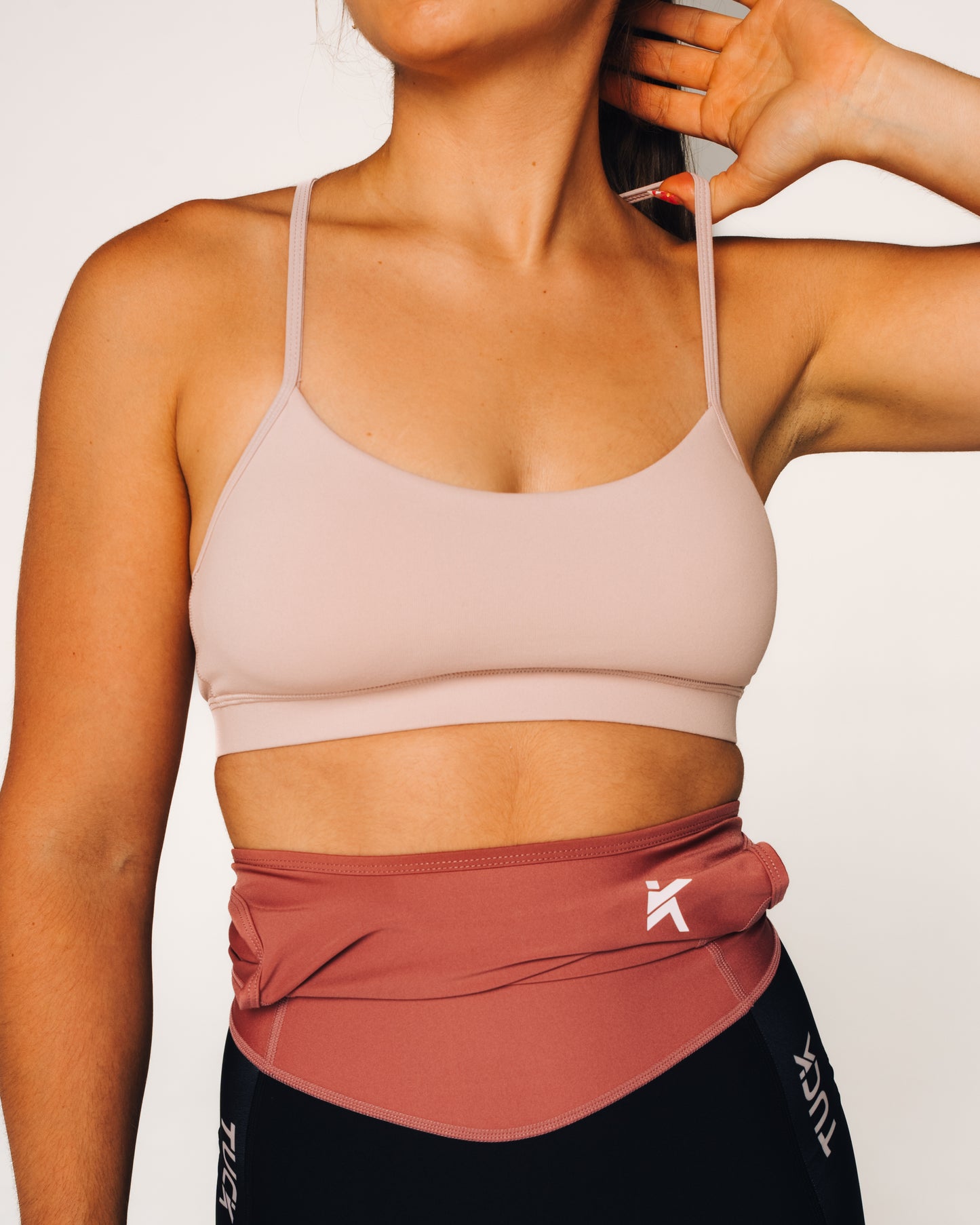 TUCK No-Show Crop Bra