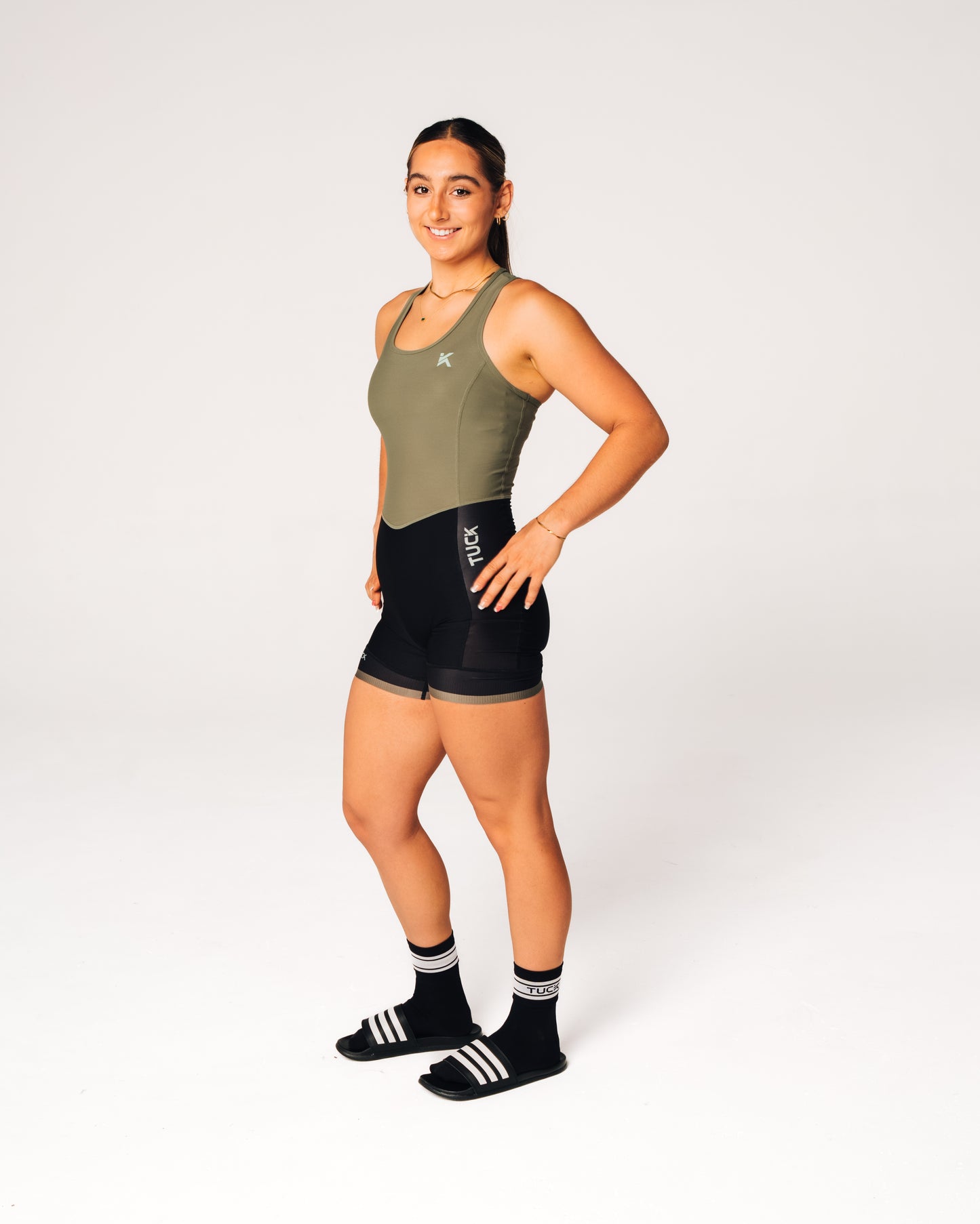 TUCK Women’s Signature Unisuit - Urban Green