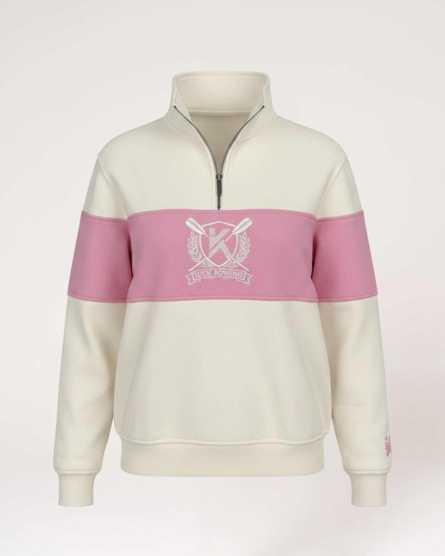 TUCK Heritage Quarter Zip - Unisex / Pink