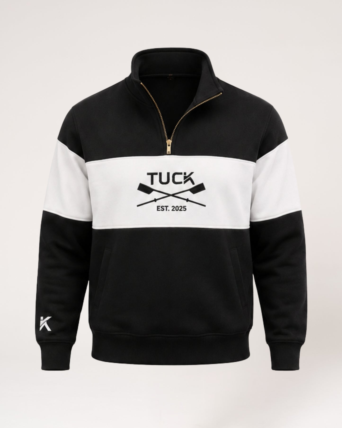 TUCK Session Quarter Zip - Unisex / Black