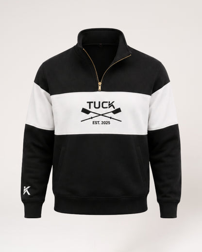 TUCK Session Quarter Zip - Unisex / Black