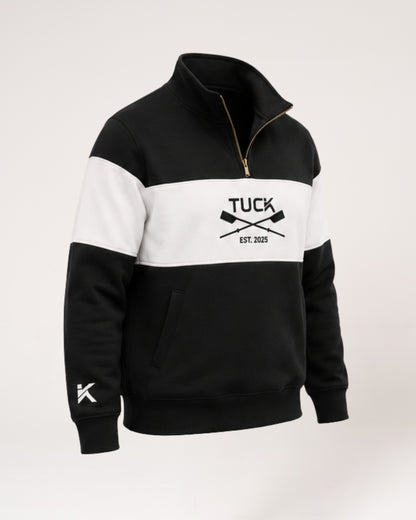 TUCK Session Quarter Zip - Unisex / Black