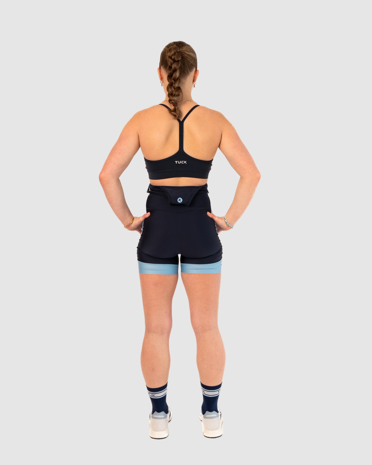 TUCK No-Show Crop Bra