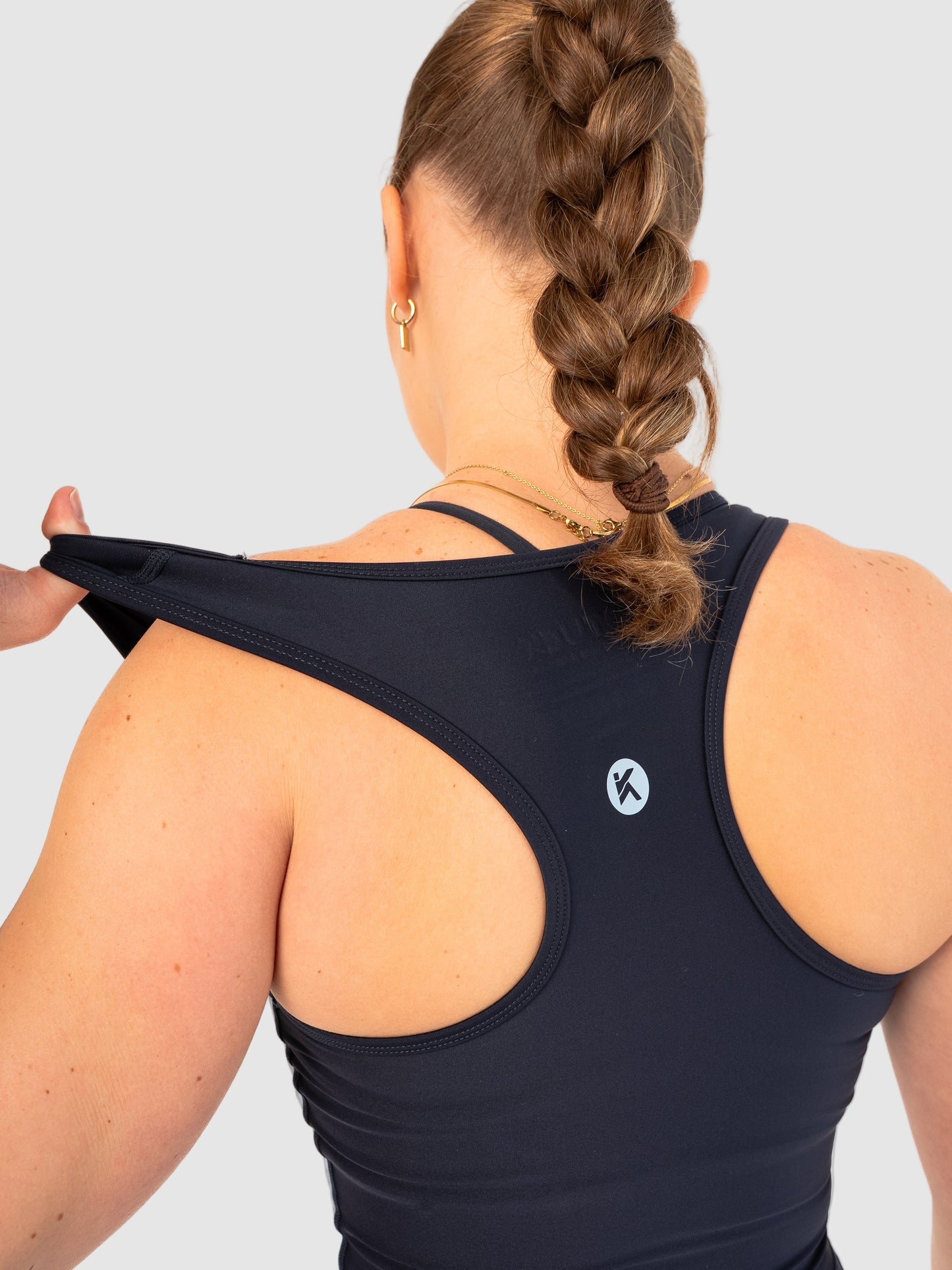 TUCK No-Show Crop Bra