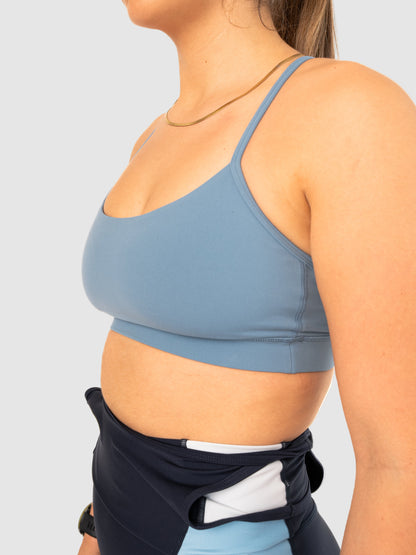 TUCK No-Show Crop Bra