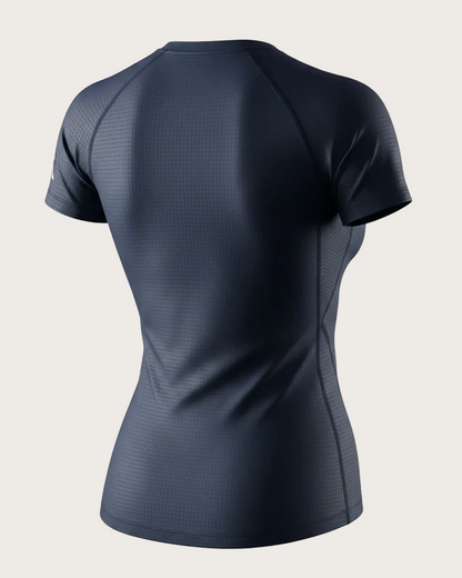 Regulate UPF50+ Base Layer - Womens Short Sleeve - Navy