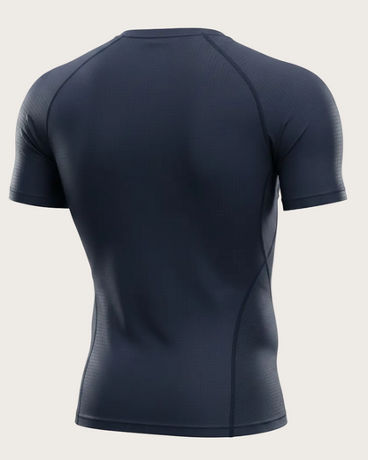 Regulate UPF50+ Base Layer - Mens Short Sleeve - Navy